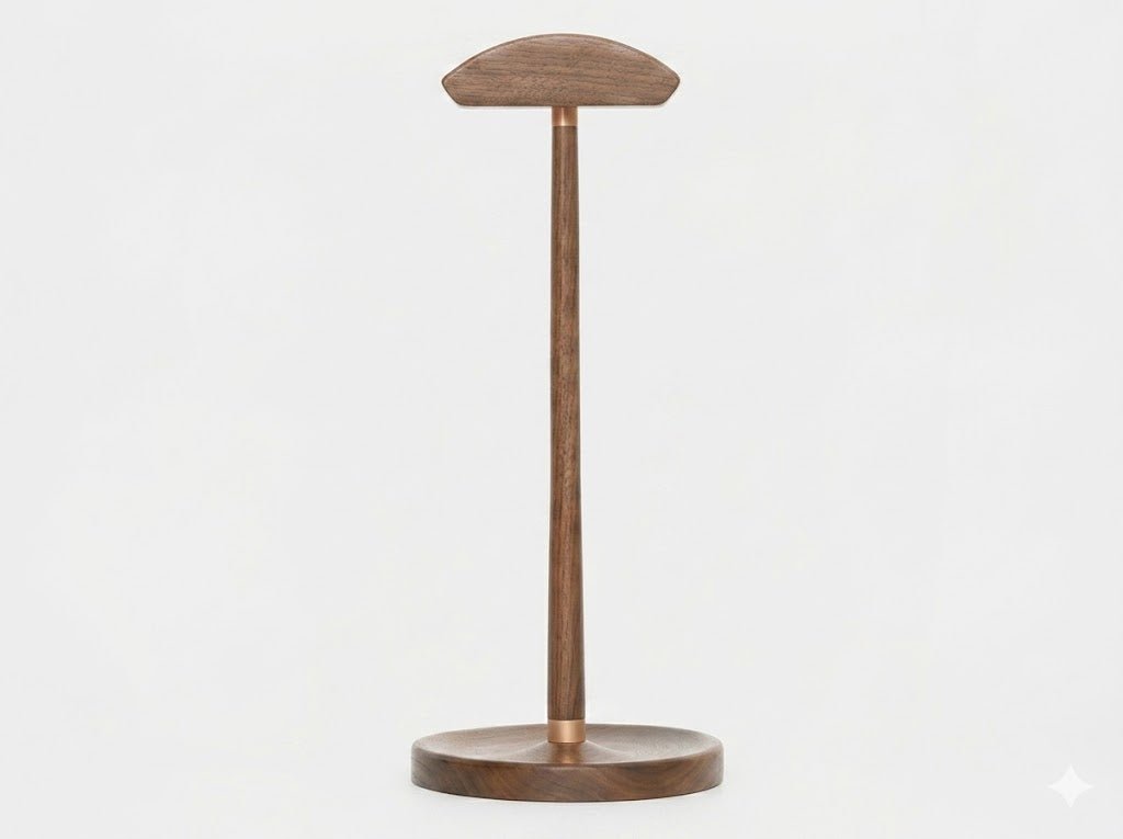 Front view headphone stand