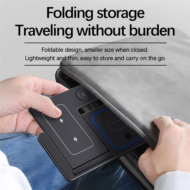 3-in-1 Draadloos Oplaadstation (iPhone, Apple Watch & AirPods)