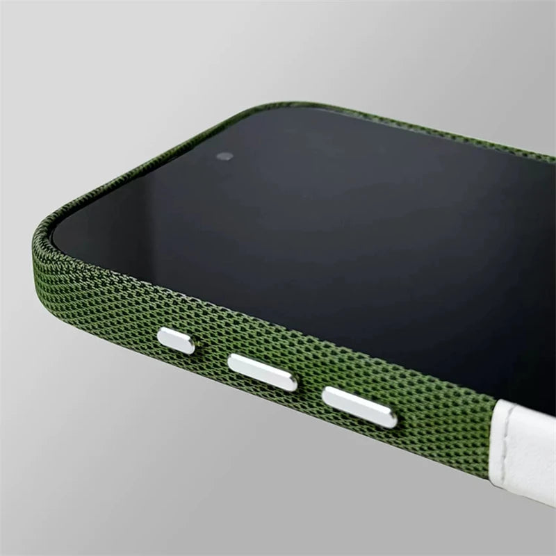 Linen & Leather Card Case voor iPhone