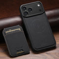 SUTENI Magnetische Wallet Case met Draadloos Opladen (iPhone)