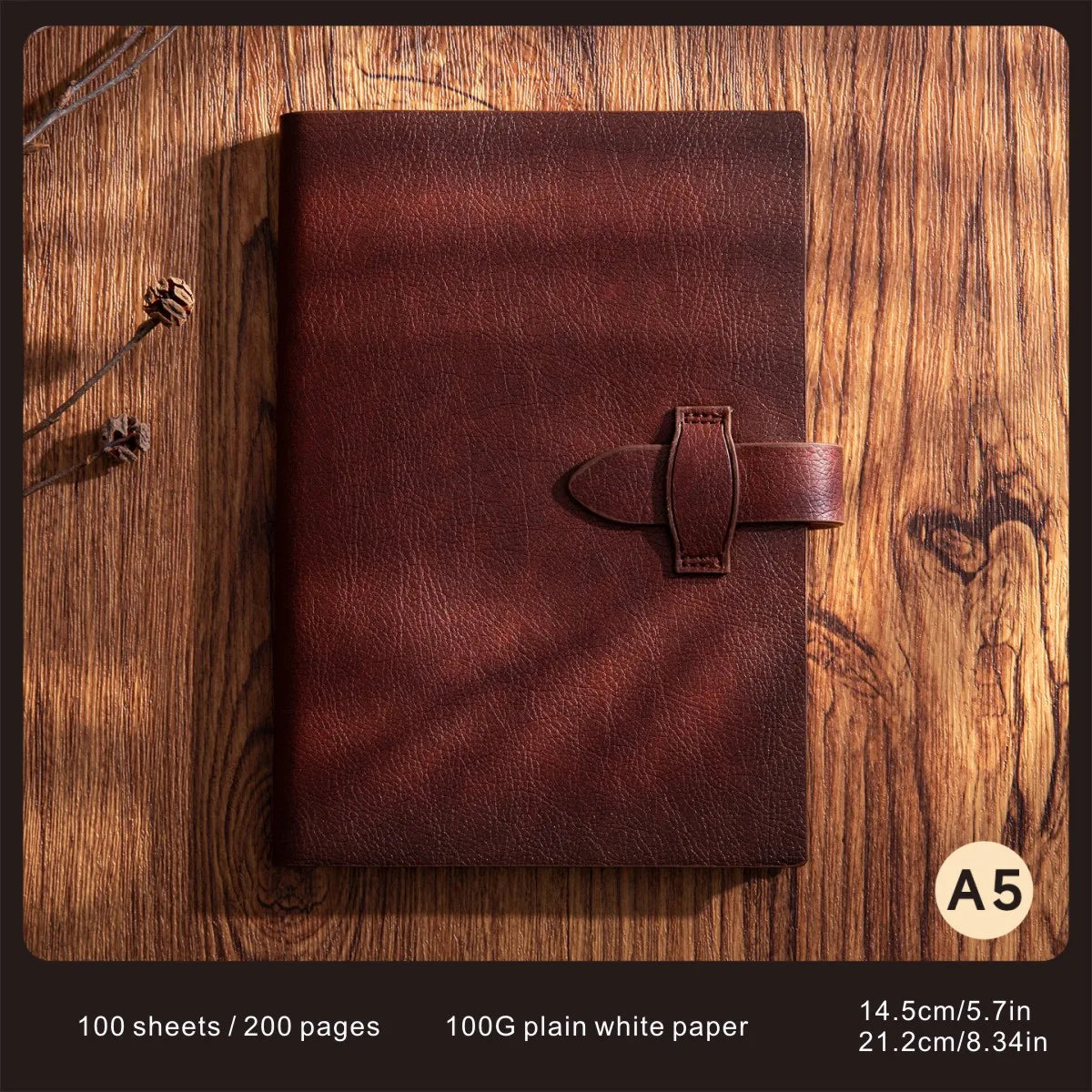 The Ledger - Leather Notebook