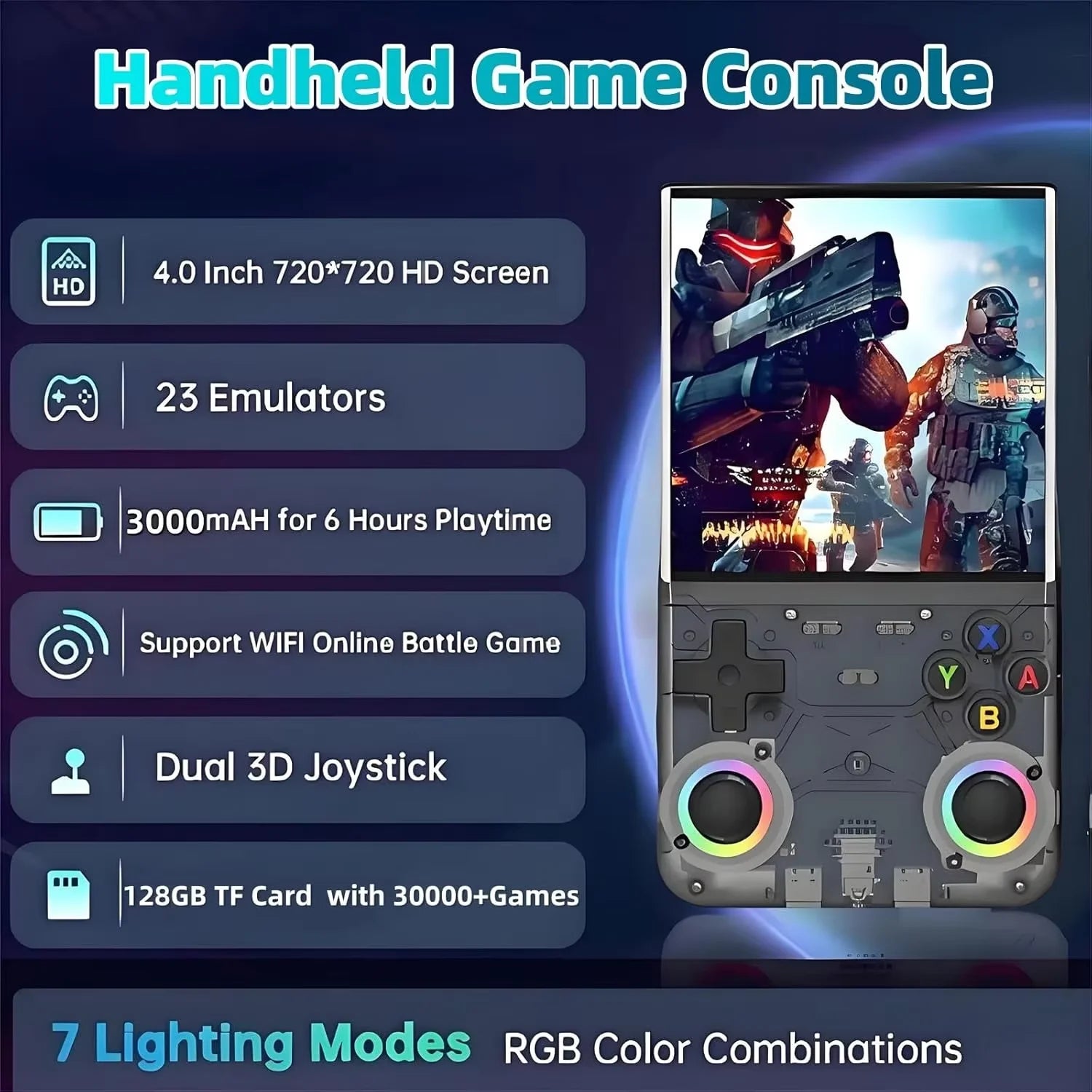 R36S Retro Handheld Game Console