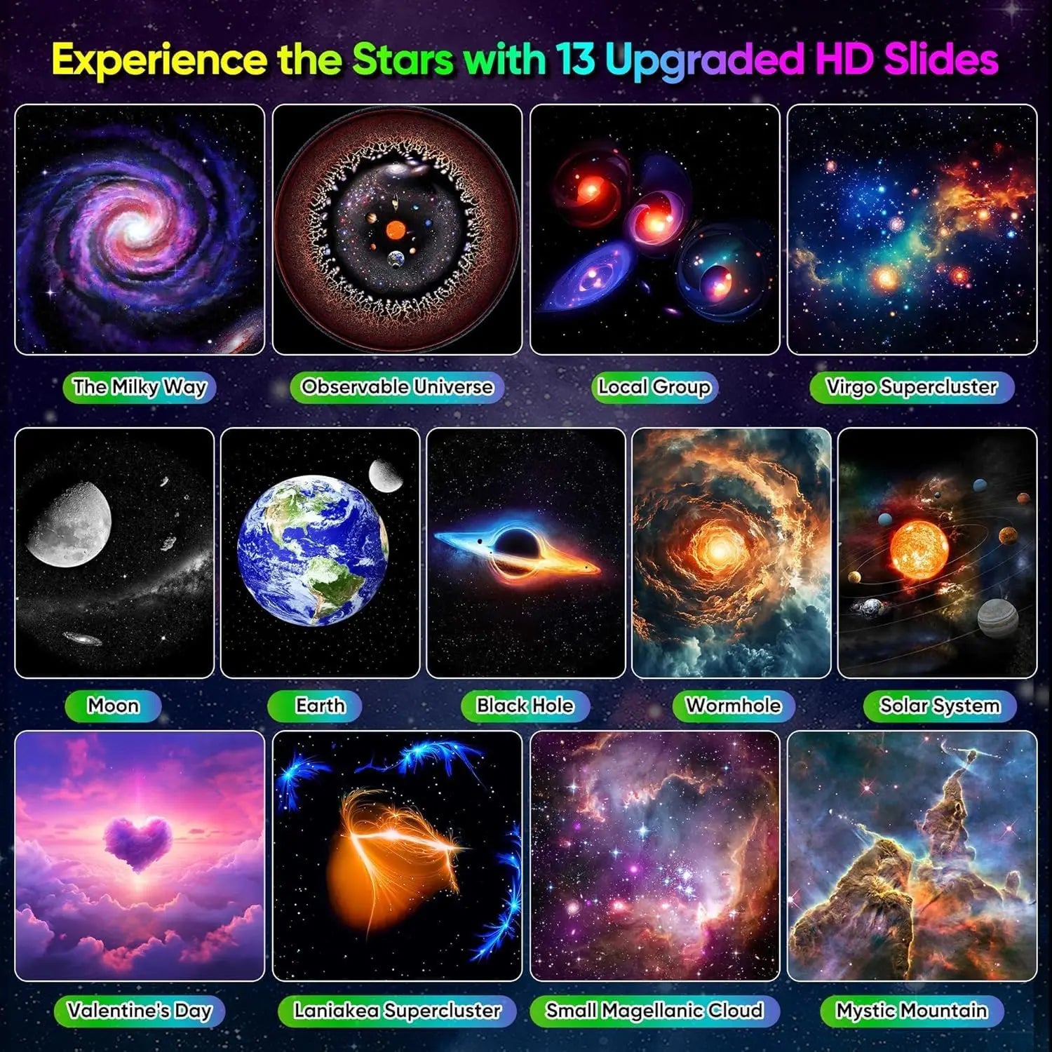 Galaxy Projector Pro 13-in-1 Planetarium