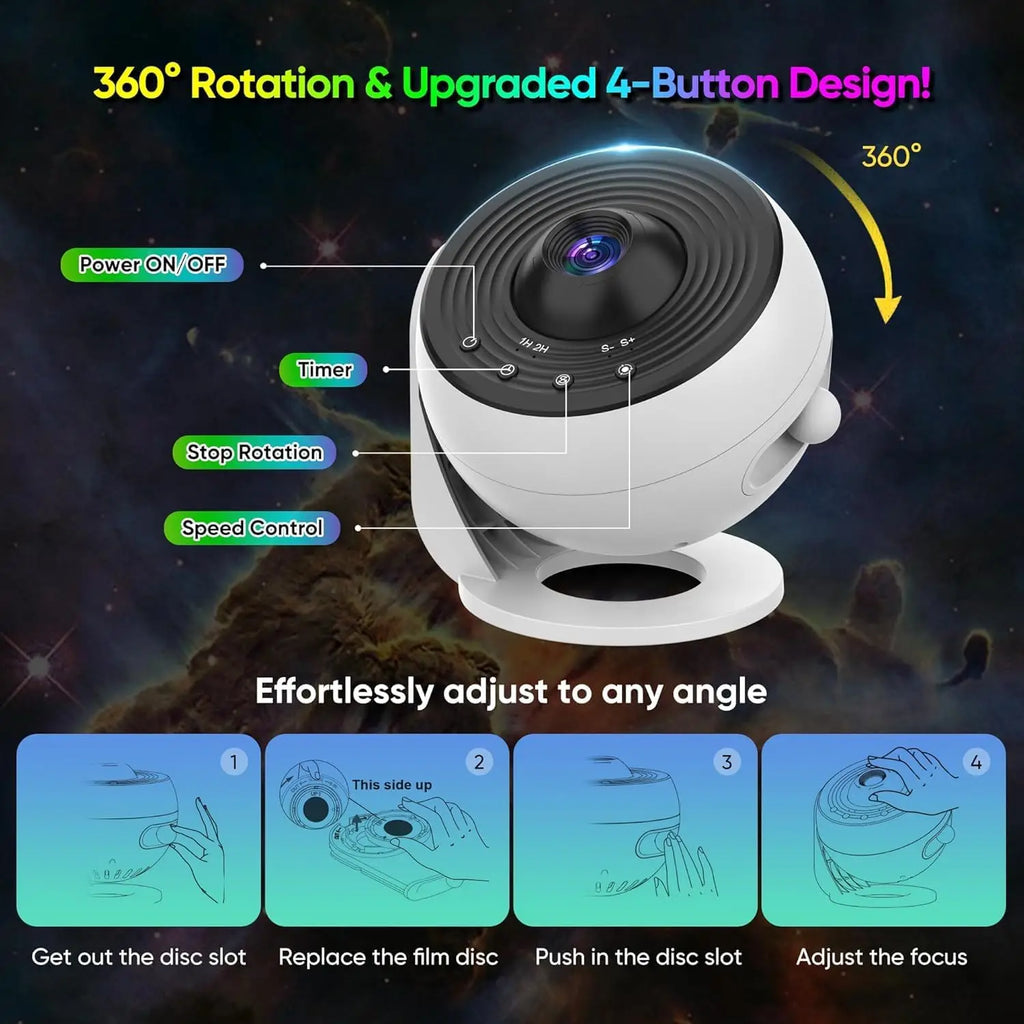 Galaxy Projector Pro 13-in-1 Planetarium