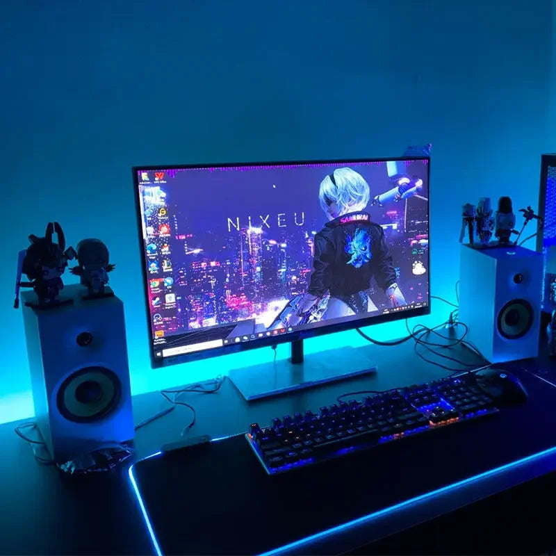 RGBIC Monitor LED Strip met Bluetooth