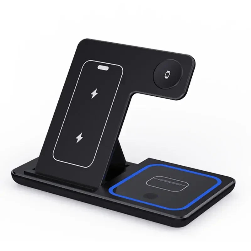 3-in-1 Draadloos Oplaadstation (iPhone, Apple Watch & AirPods)