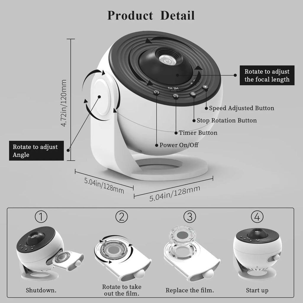 Galaxy Projector Pro 13-in-1 Planetarium