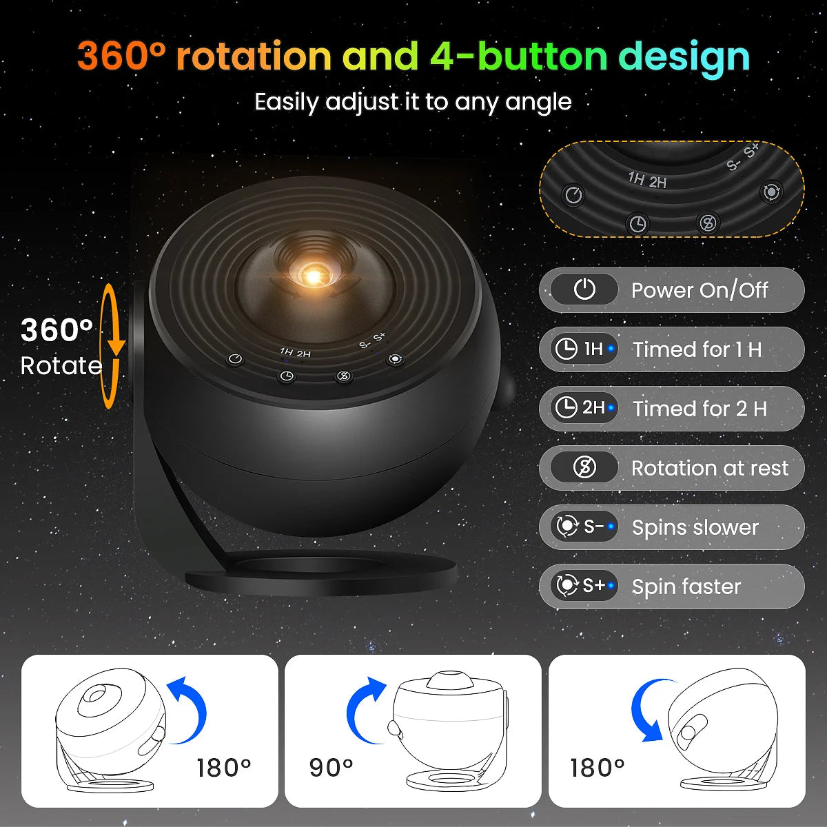 Galaxy Projector Pro 13-in-1 Planetarium